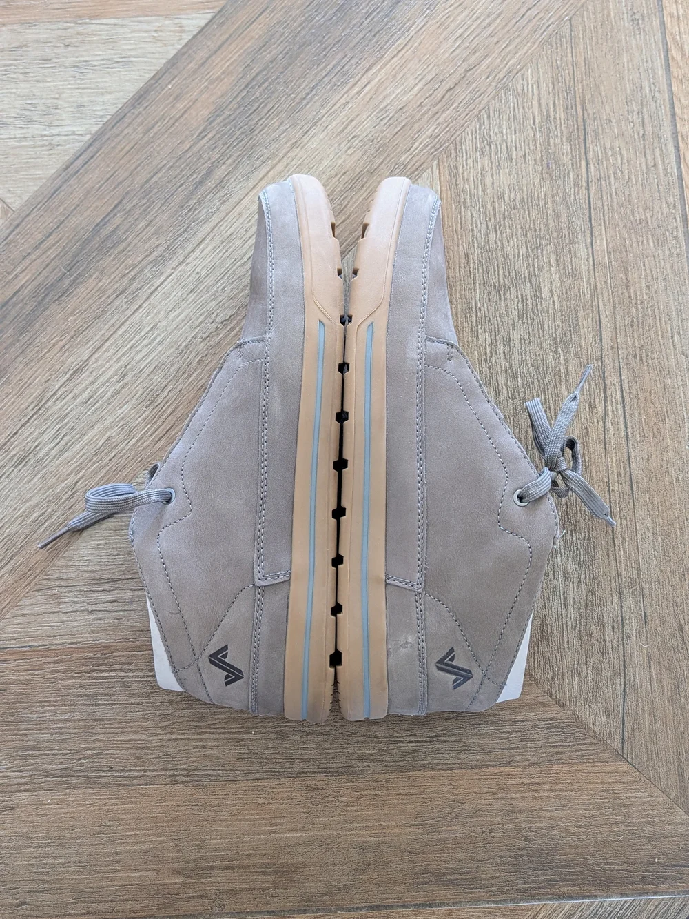 Forsake Men's Gray Suede Chukka Boot